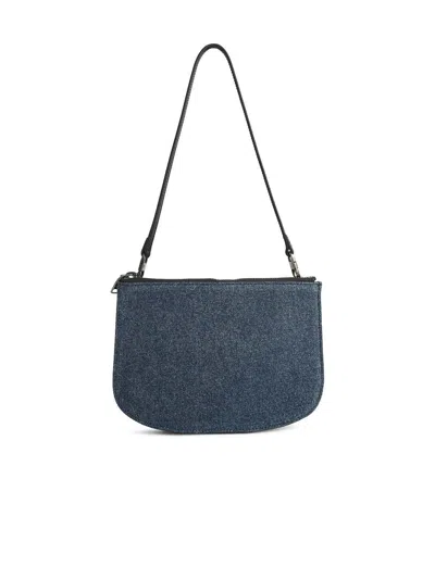 Diesel '1dr Twin' Denim Bag In Blue