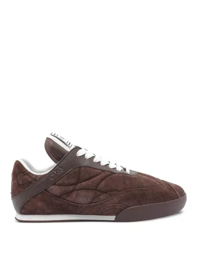 Chloé Chloe Kick Sneakers Women In Brown
