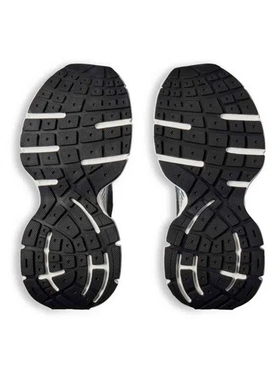 Balenciaga Multicolor Mesh And Rubber 3xl Gradient Sneakers In Gray