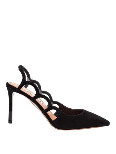 Aquazzura Love Forever Sandale 85 In Black