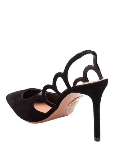 Aquazzura Love Forever Sandale 85 In Black