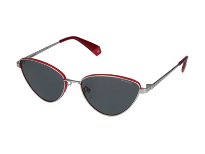 Polaroid Sunglasses  Pld 6071/s/x J2 B Silver Red /17/140