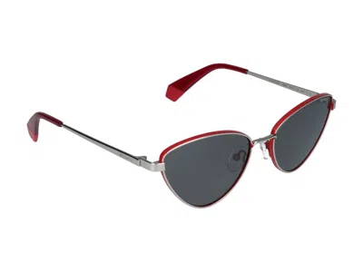 Polaroid Sunglasses  Pld 6071/s/x J2 B Silver Red /17/140
