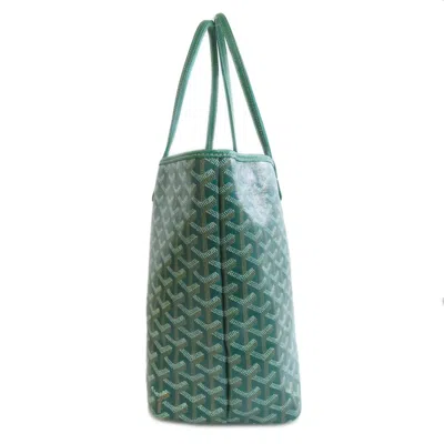 Pre-owned Goyard Green Coated Canvas Tote Bag ()