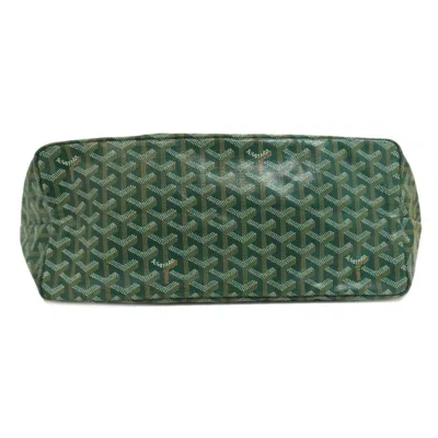 Pre-owned Goyard Green Coated Canvas Tote Bag ()