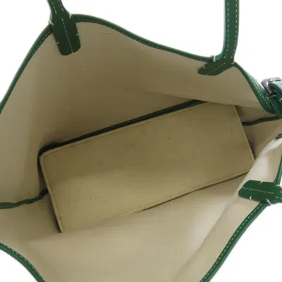 Pre-owned Goyard Green Coated Canvas Tote Bag ()