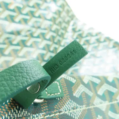 Pre-owned Goyard Green Coated Canvas Tote Bag ()