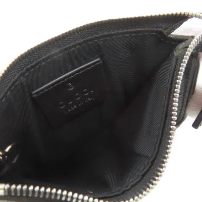 Pre-owned Gucci Black Leather Long Wallet (bi-fold) ()