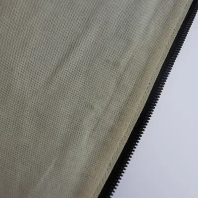 Pre-owned Gucci Gray Canvas Clutch Bag Handbag Pouch ()