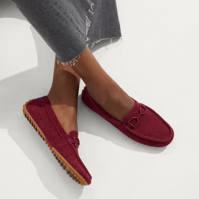 Rothys The Revelvet Double Bit Driver In Red In Red