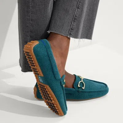 Rothys The Revelvet Double Bit Driver In Green In Green