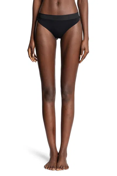 Tom Ford Modal Signature Thong In Black