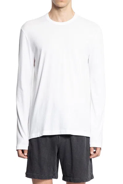 James Perse Crew Neck T-shirt ml In White