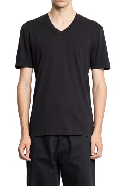 James Perse T-shirts & Tank Tops In Black