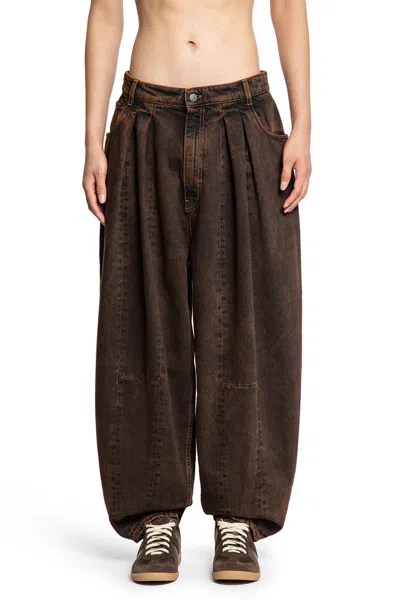 Hed Mayner Denim Pants In Multi