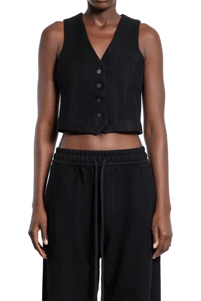 Thom Krom Gilet Di Lana W J 212 In Black
