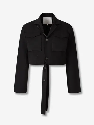 Setchu Virgin-wool Shirt Jacket In Blue