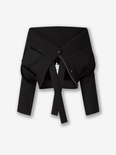 Setchu Virgin-wool Shirt Jacket In Blue