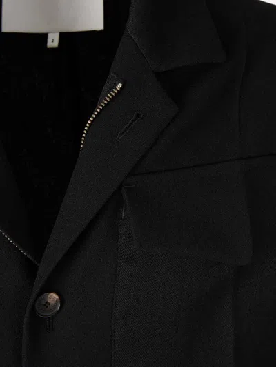 Setchu Virgin-wool Shirt Jacket In Blue