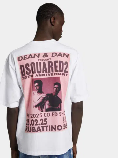 Dsquared2 Exclusive Design T-shirt In White