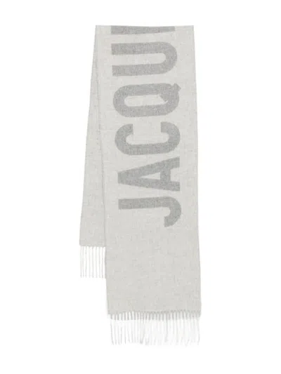 Jacquemus L'echarpe  Scarf In Gray