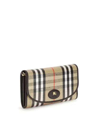 Burberry Clutches In Sand