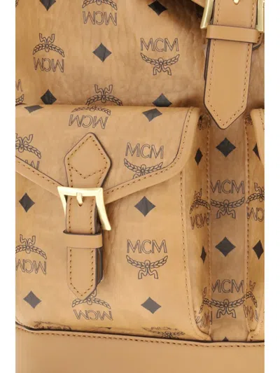 Mcm Backpacks In Sand