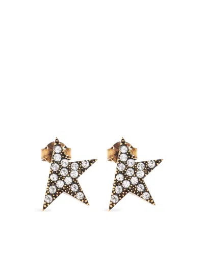 Golden Goose Golden Star-shaped Embellished Earrings