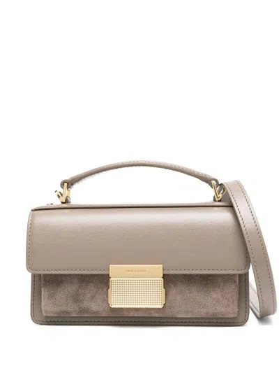 Golden Goose Small Venezia Suede-panelled Tote Bag In Neutral