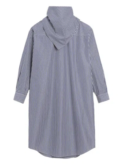 Ami Alexandre Mattiussi Ami Paris Women Bandana Cotton Dress In Blue