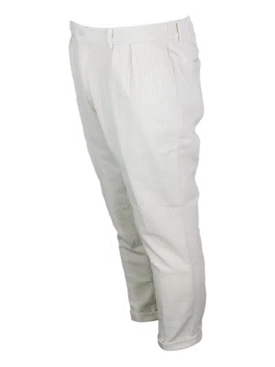 04651 / A Trip In A Bag 04651/ A Trip In A Bag Trousers In White