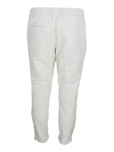 04651 / A Trip In A Bag 04651/ A Trip In A Bag Trousers In White