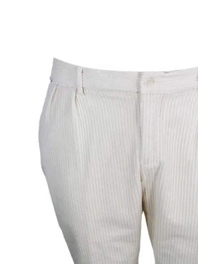 04651 / A Trip In A Bag 04651/ A Trip In A Bag Trousers In White