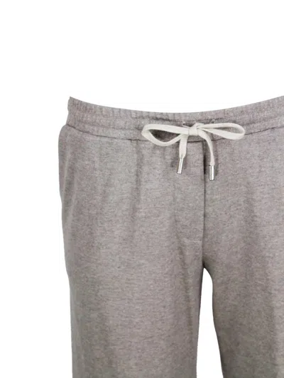 Barba Napoli Barba Trousers In Gray