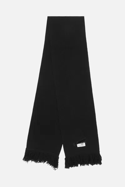 Mm6 Maison Margiela Scarfs In Black