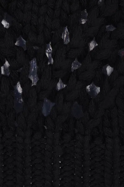 Jil Sander Geometric-pattern Knit Sweater In Blue