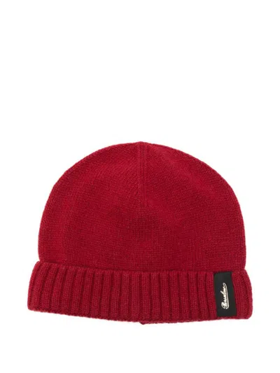 Borsalino City Cashmere Beanie In Red