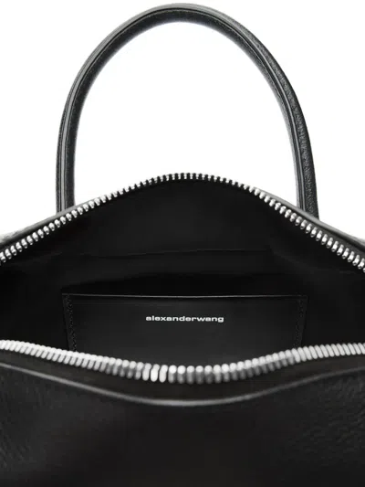 Alexander Wang Compact Roux Tote Bag With Studded Detailing In Black
