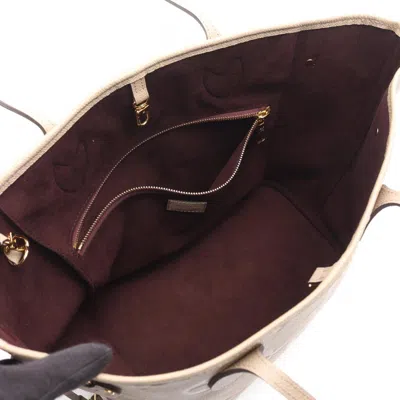 Pre-owned Louis Vuitton Beige Tourterelle Monogram Empreinte Leather Tote Bag ()