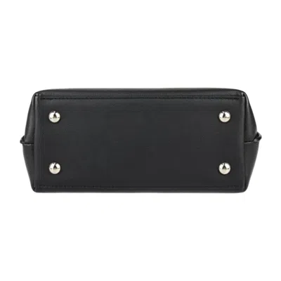 Pre-owned Louis Vuitton Black Leather Handbag Shoulder Bag ()