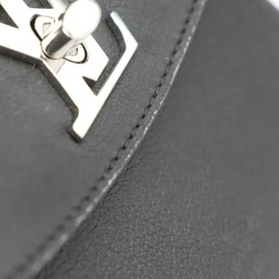 Pre-owned Louis Vuitton Black Leather Handbag Shoulder Bag ()