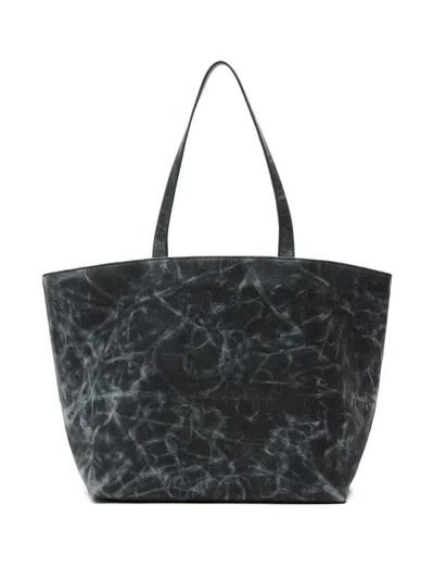 Alexander Wang Structured Black Tote With Minimalist Design In Black