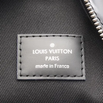 Pre-owned Louis Vuitton Black Multi-color Coated Canvas Damier Graphite Pvc Leather Backpack ()