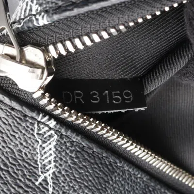 Pre-owned Louis Vuitton Black Multi-color Coated Canvas Damier Graphite Pvc Leather Backpack ()