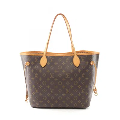 Pre-owned Louis Vuitton Brown Coated Canvas Pvc Leather Tote Bag ()