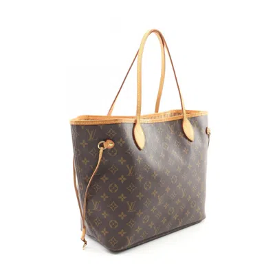 Pre-owned Louis Vuitton Brown Coated Canvas Pvc Leather Tote Bag ()