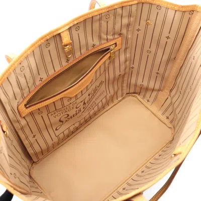 Pre-owned Louis Vuitton Brown Coated Canvas Pvc Leather Tote Bag ()