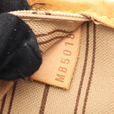Pre-owned Louis Vuitton Brown Coated Canvas Pvc Leather Tote Bag ()