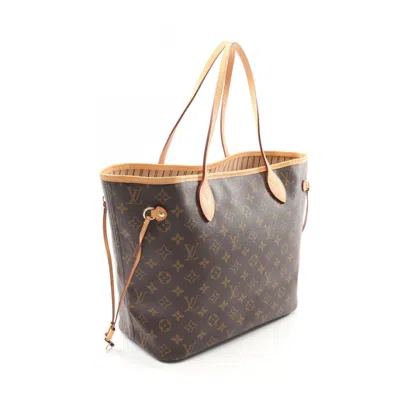 Pre-owned Louis Vuitton Brown Coated Canvas Pvc Leather Tote Bag ()