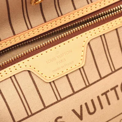 Pre-owned Louis Vuitton Brown Coated Canvas Pvc Leather Tote Bag ()